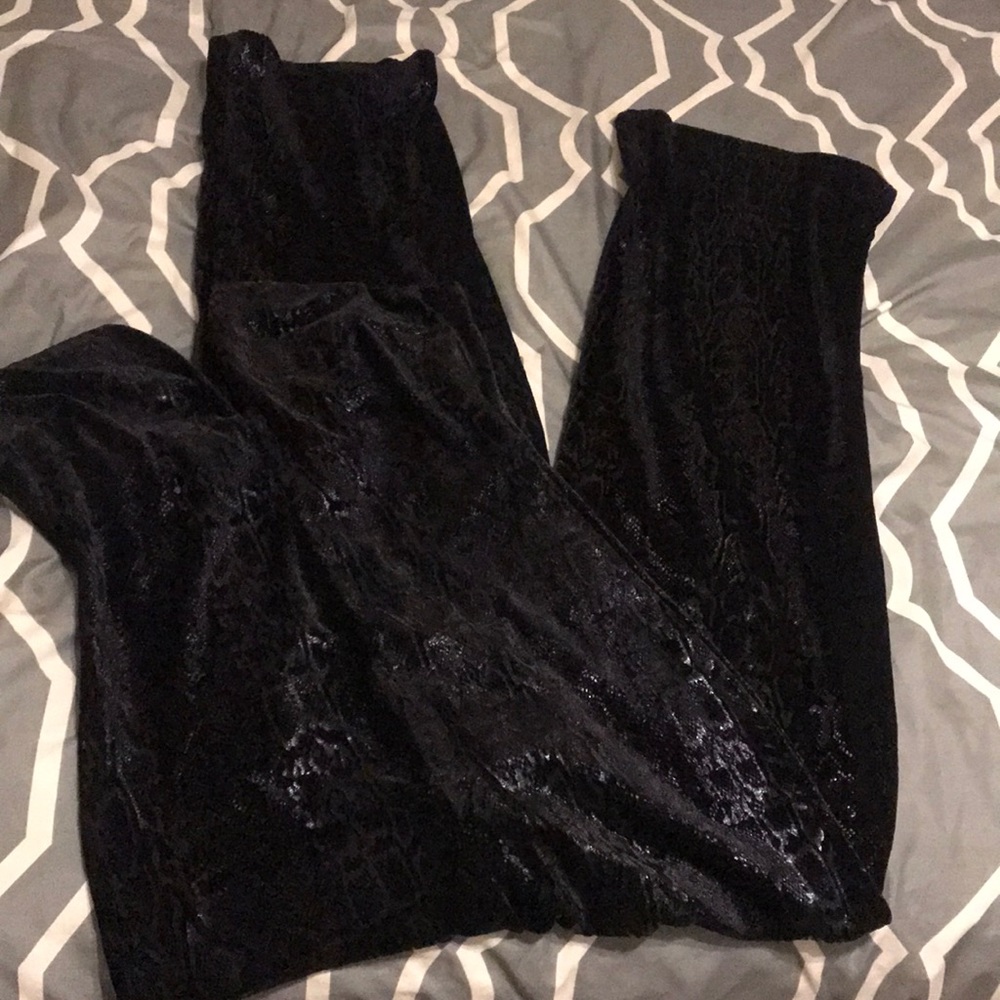 One piece black chedda print. Never used